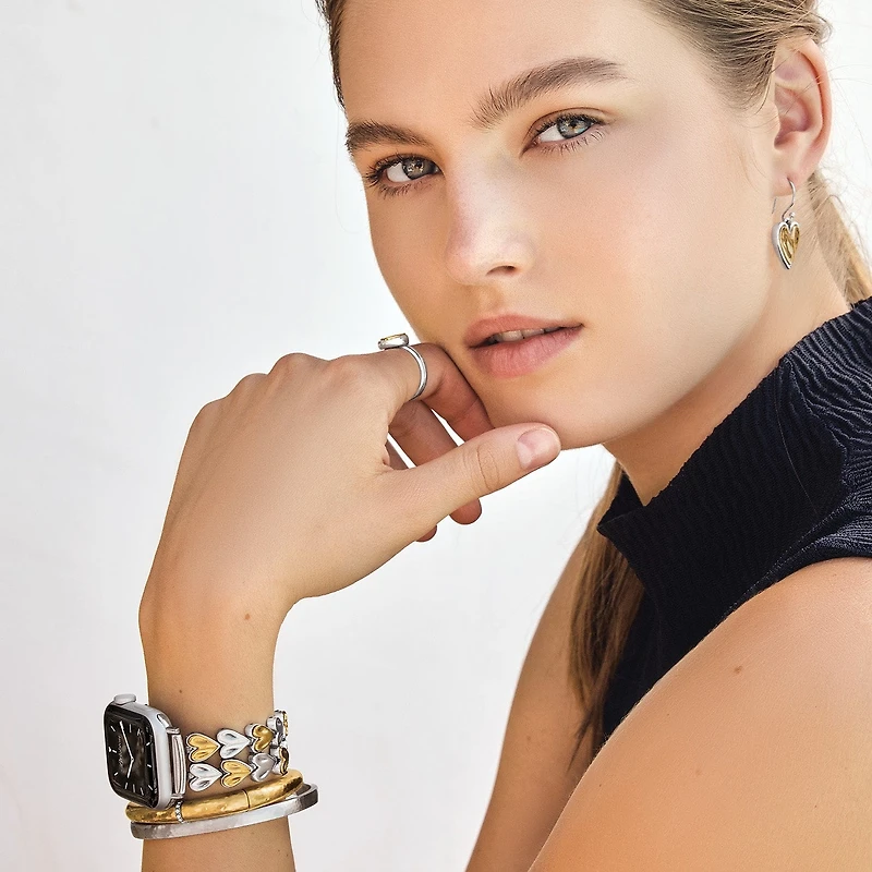 Cascade Heart Watch Band