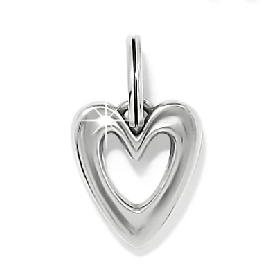 Cascade Open Heart Charm