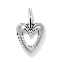 Cascade Open Heart Charm