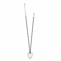 Cascade Open Heart Cord Necklace