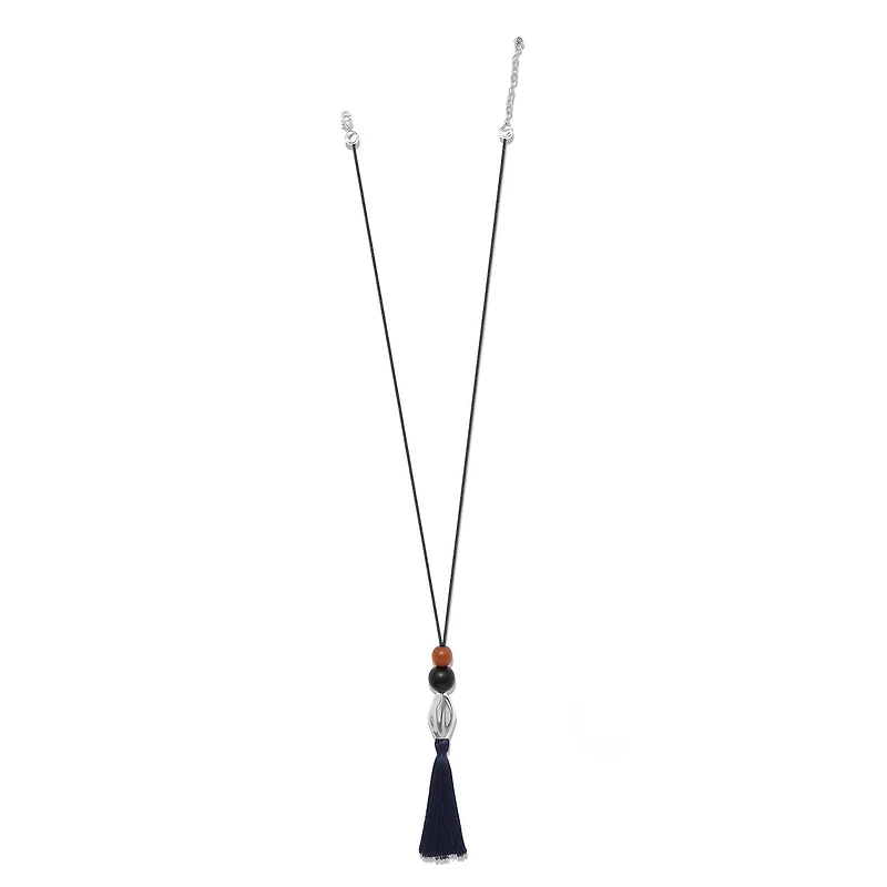 Cascade Rio Wood Tassel Necklace