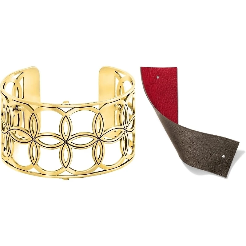 Christo NYC Wide Cuff Bracelet Set