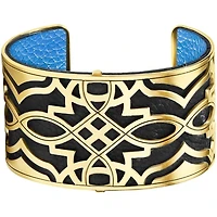 Christo Paris Wide Cuff Bracelet Set