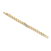 Cleo Pave Link Bracelet