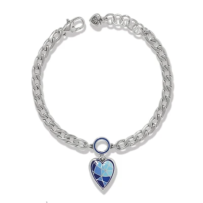 Colormix Heart Blues Bracelet