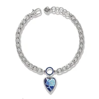 Colormix Heart Blues Bracelet