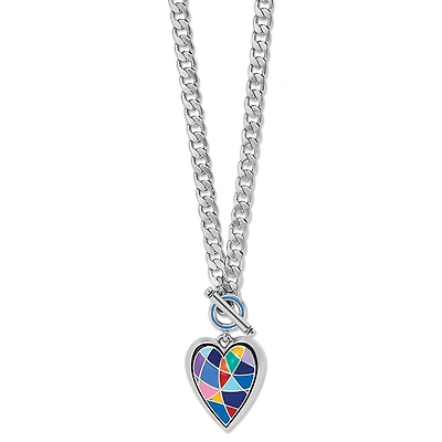 Colormix Heart Toggle Necklace