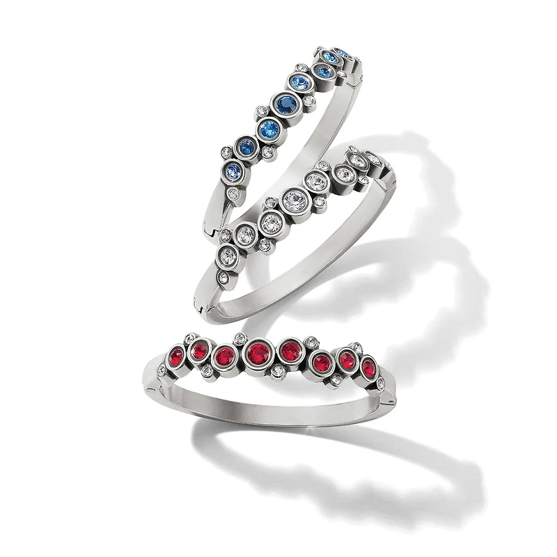 Constella Cluster Hinged Bangle