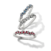 Constella Cluster Hinged Bangle