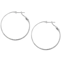 Contempo Large Hoop Earrings