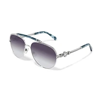 Contempo Medallion Aviator Sunglasses