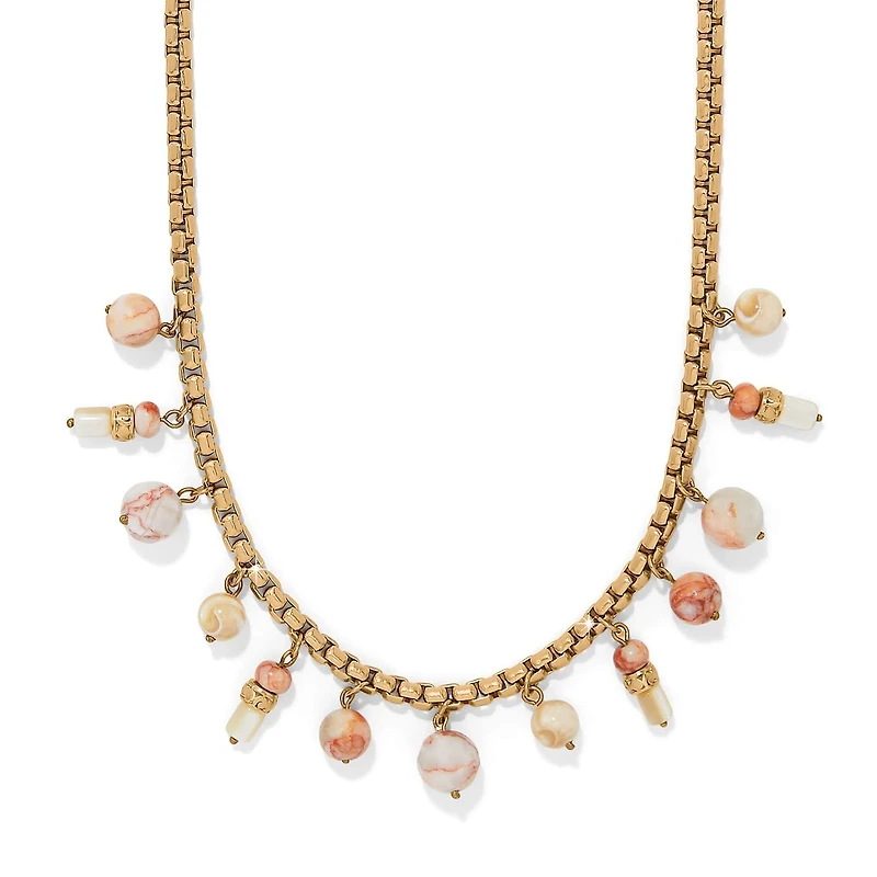 Contempo Nuevo Rosado Drop Necklace