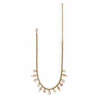 Contempo Nuevo Rosado Drop Necklace