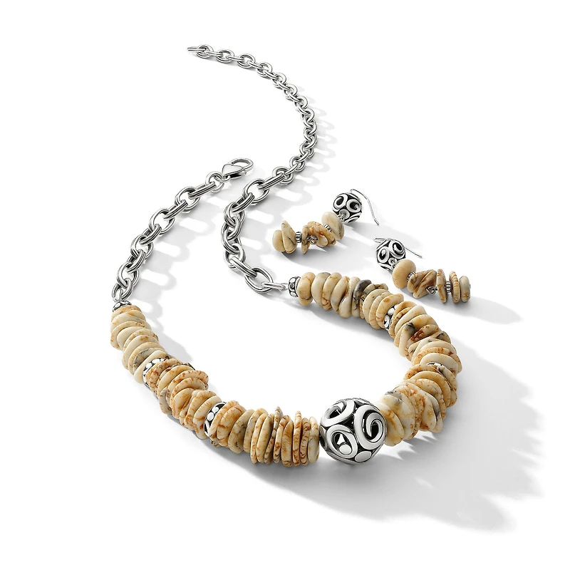 Contempo Sonora Dorado Disk Necklace