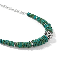 Contempo Sonora Verde Blue Disc Necklace