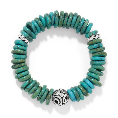 Contempo Sonora Verde Blue Stretch Bracelet