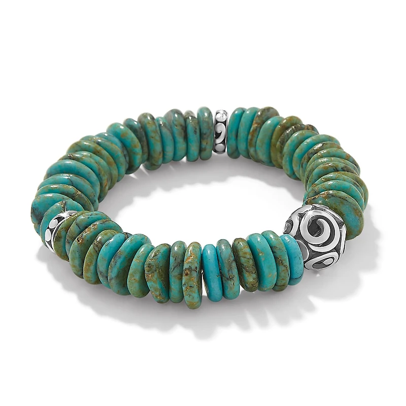Contempo Sonora Verde Blue Stretch Bracelet