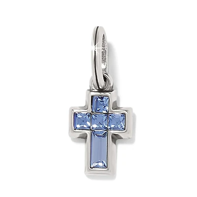 Crystal Cross Charm