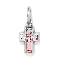 Crystal Cross Charm