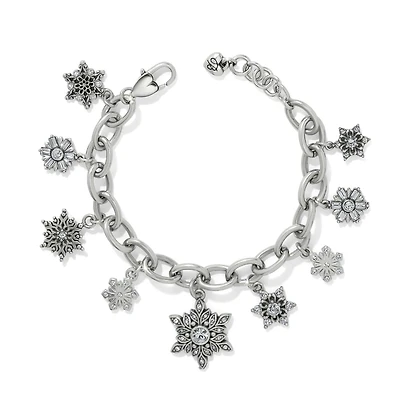Crystal Flurry Charm Bracelet