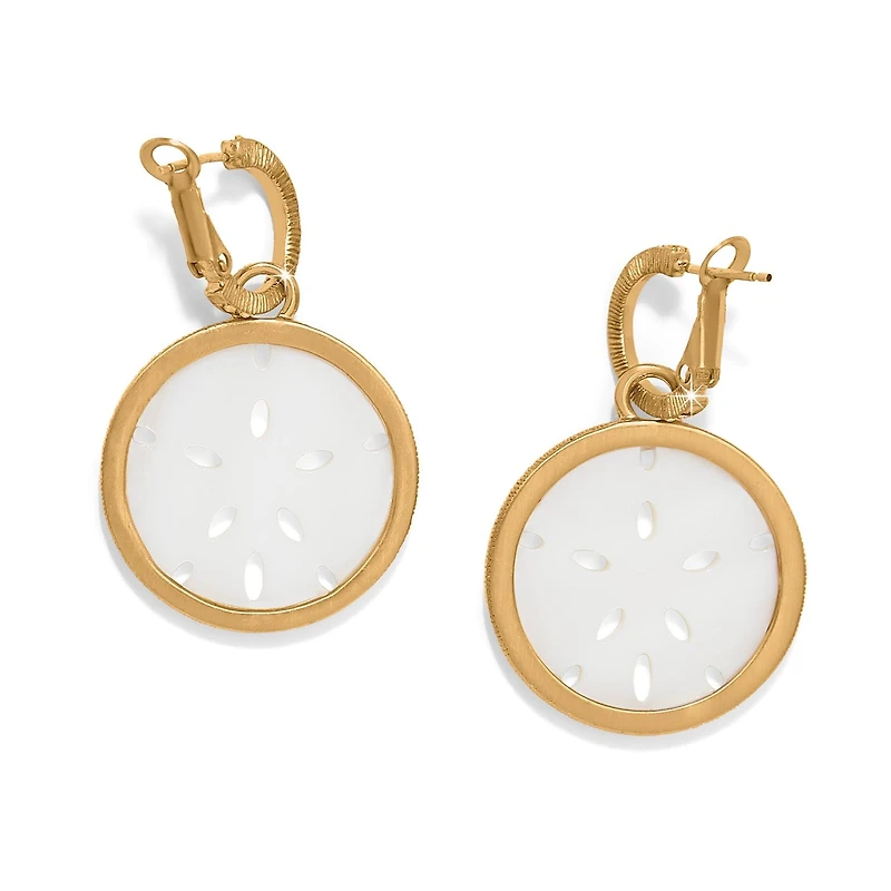 Del Mar Charm Hoop Earrings