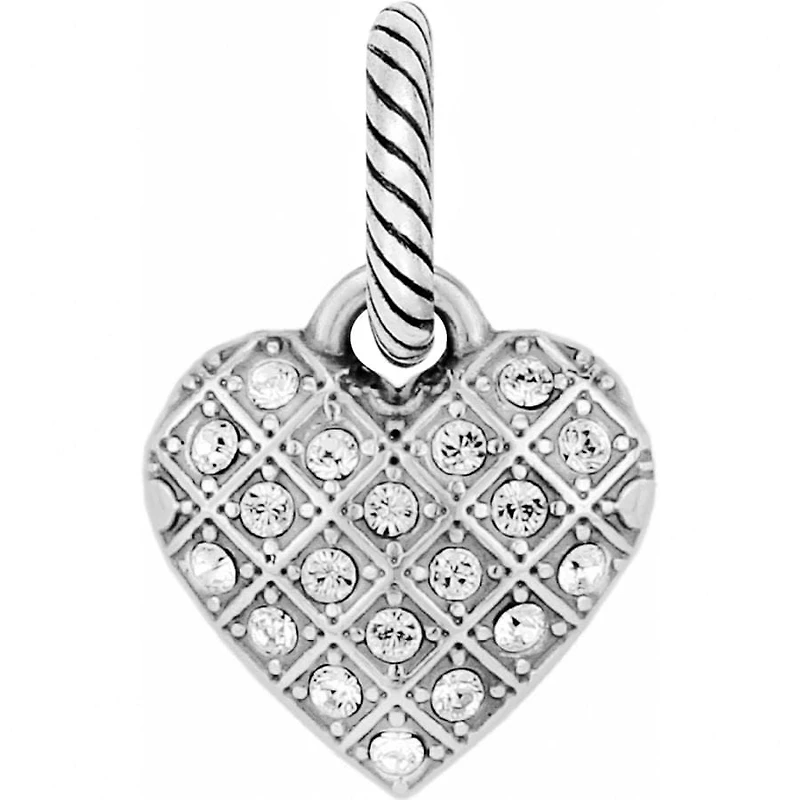 Diamond Heart Charm