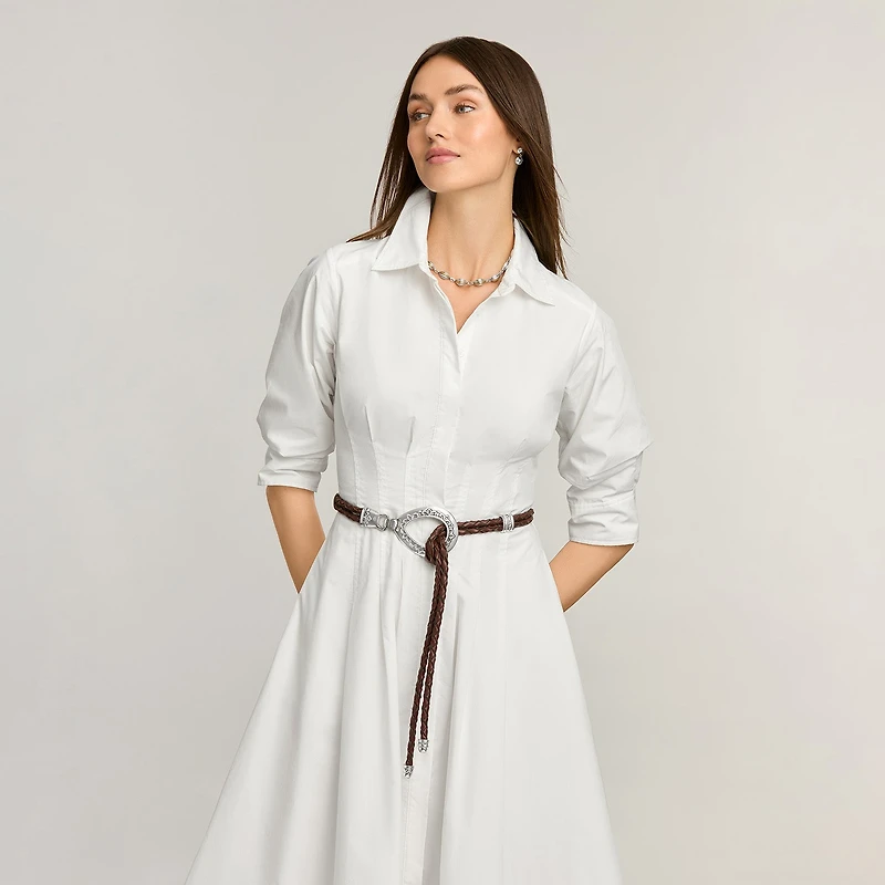 Double Barrel Braid Belt