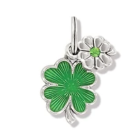 Double Shamrock Charm