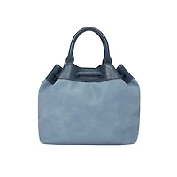 Elise Embroidered Drawstring Bag