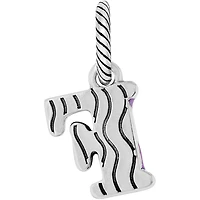 Enamel Alphabet Charm