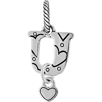Enamel Alphabet Charm