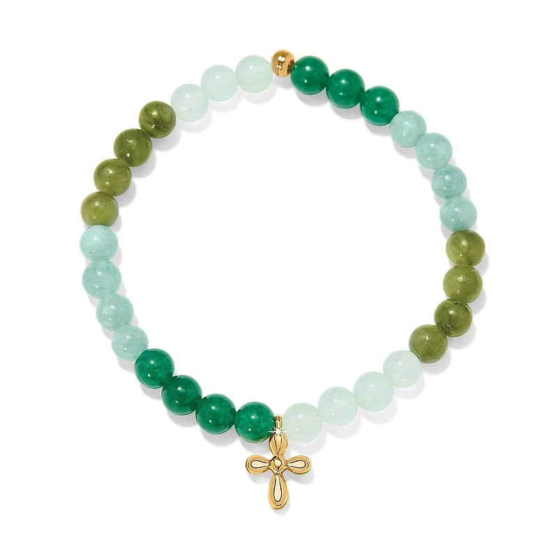 Enchanting Cross Stretch Bracelet