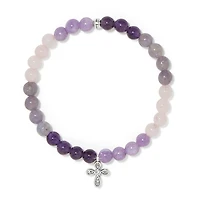 Enchanting Cross Stretch Bracelet
