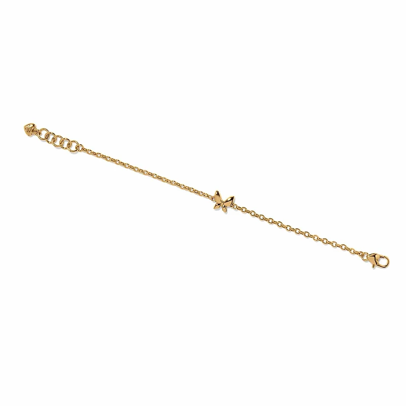 Enchanting Gem Butterfly Bracelet