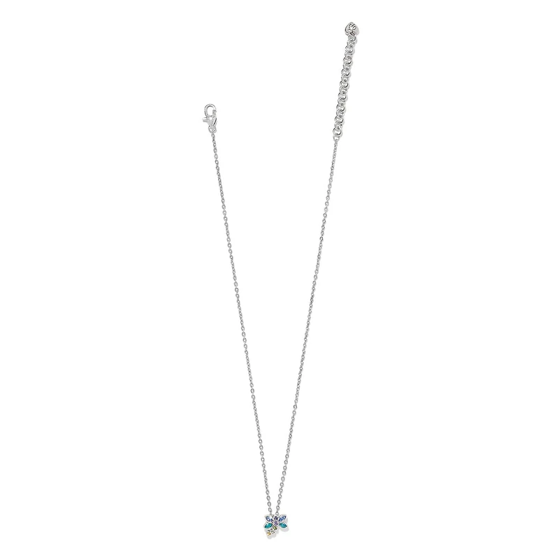 Enchanting Gem Dragonfly Necklace