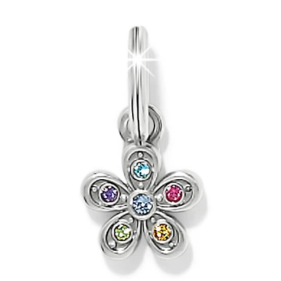 Enchanting Gem Flower Charm