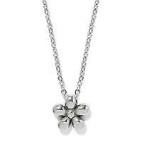Enchanting Gem Flower Necklace