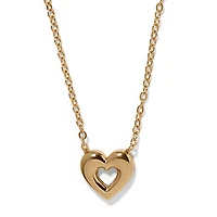 Enchanting Gem Heart Necklace