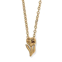 Enchanting Gem Tulip Necklace