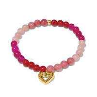 Enchanting Heart Stretch Bracelet