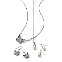 Everbloom Flutter Pendant Necklace