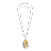 Everbloom Hummingbird Shaker Necklace