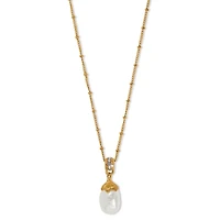 Everbloom Pearl Drop Necklace