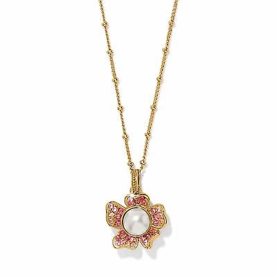 Everbloom Pearl Pink Short Necklace