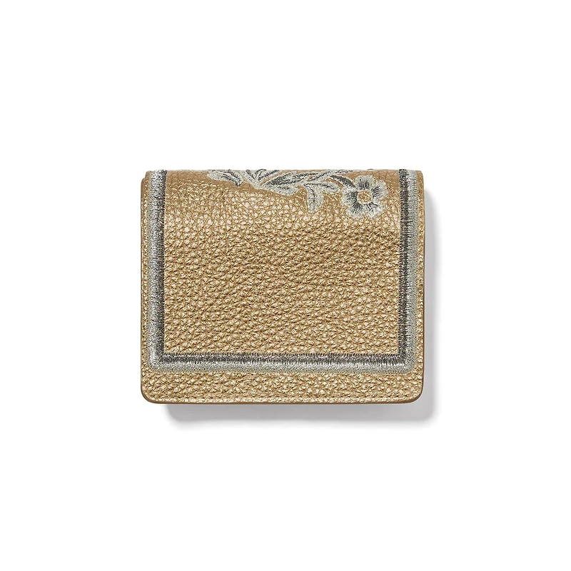 Everbloom Shimmer Small Wallet