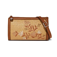 Everbloom Straw Cross Body Bag