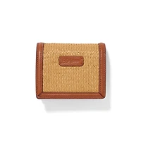 Everbloom Straw Small Wallet