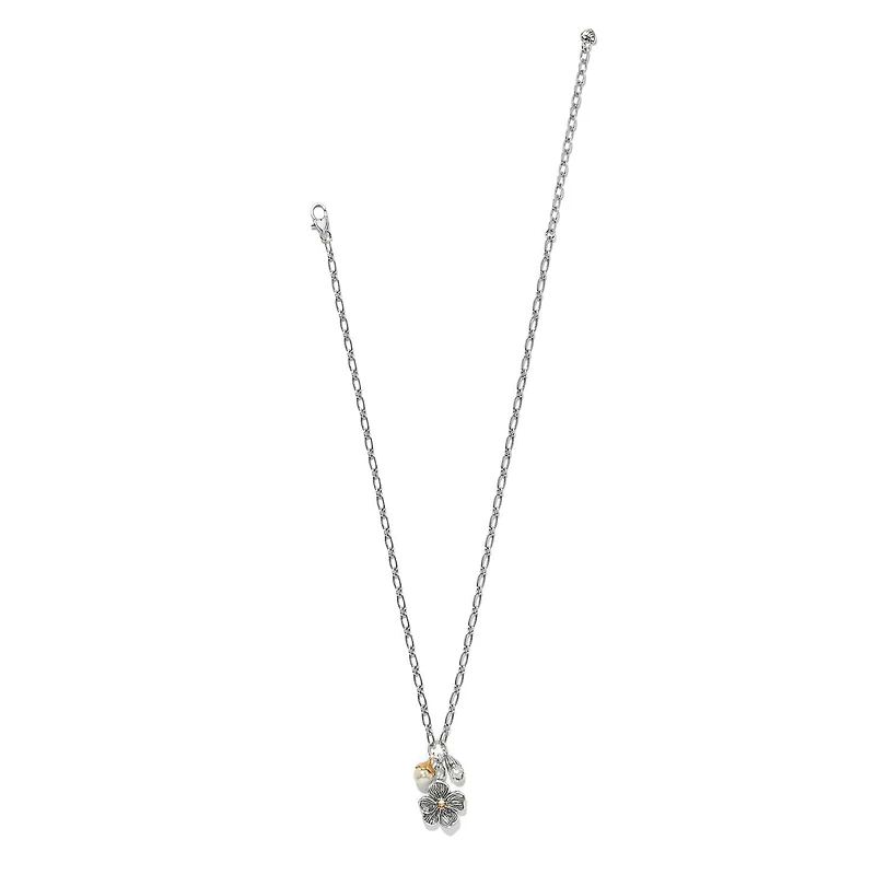 Everbloom Windflower Charm Necklace