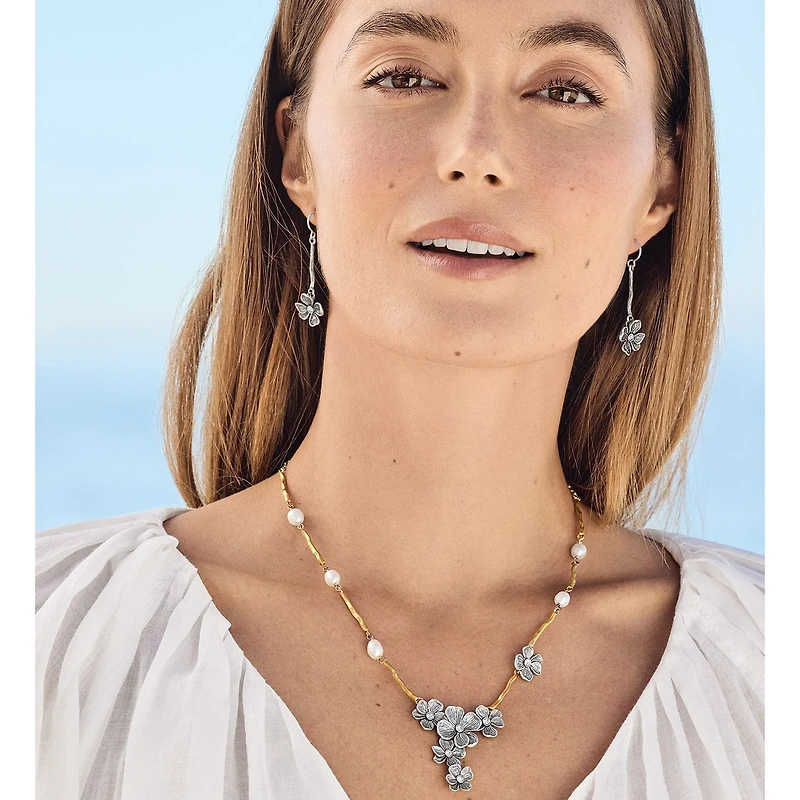 Everbloom Windflower French Wire Earrings