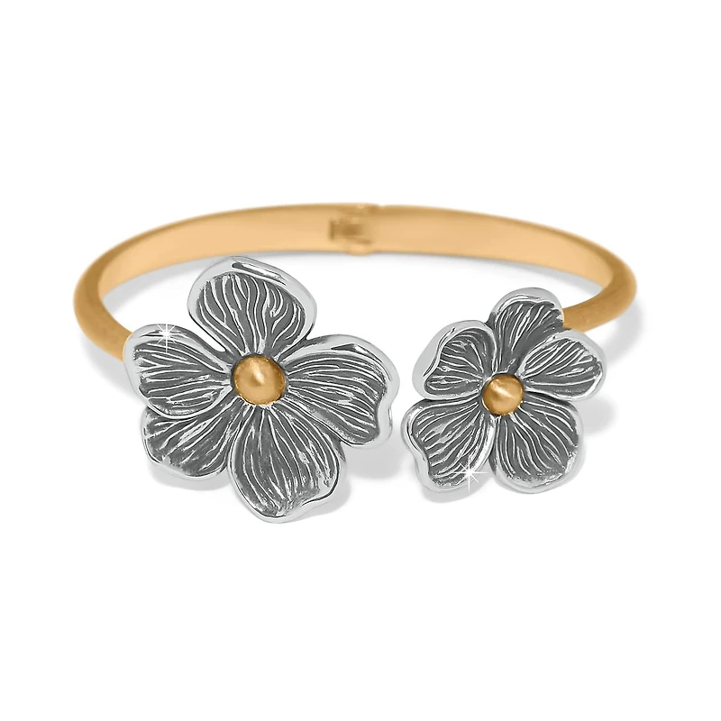Everbloom Windflower Open Hinged Bangle